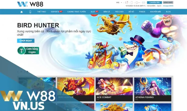 Đôi nét về Bird Hunter W88 Đôi nét về Bird Hunter W88